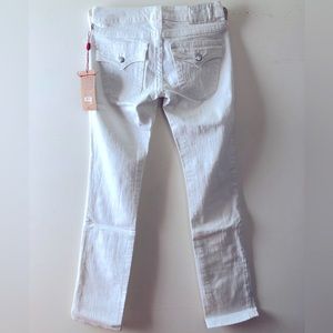 NWT True Religion Women Straight Jeans Made in USA